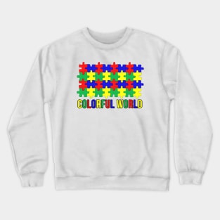 Colorful World Crewneck Sweatshirt